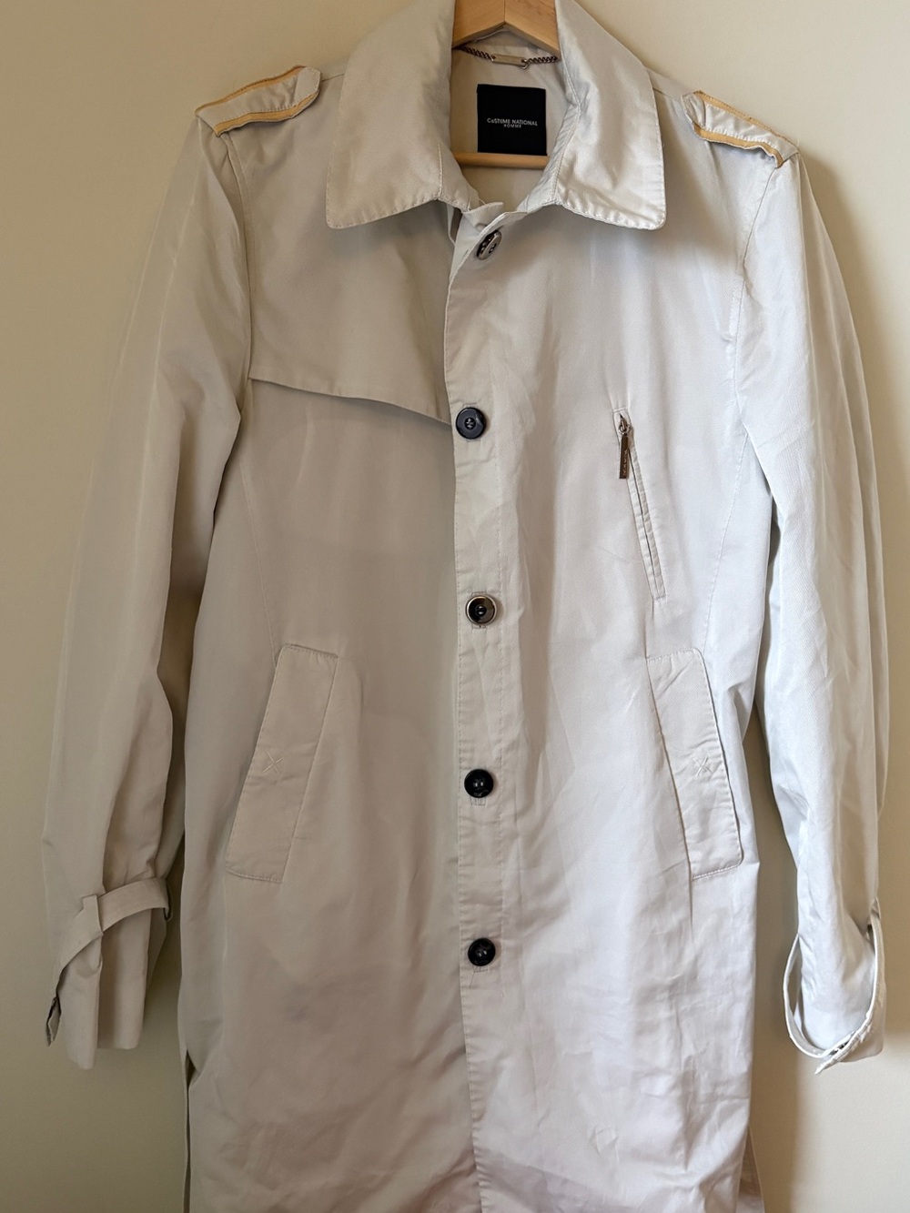 Costume National Homme trench coat jacket size IT 48 / Medium